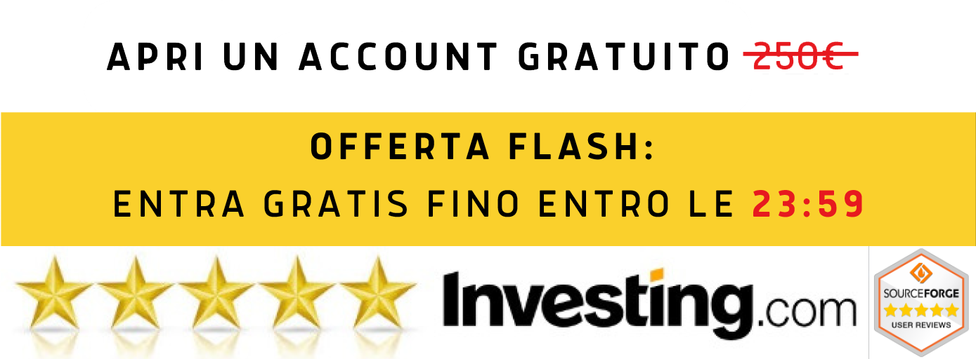 apri un account gratuito 250€